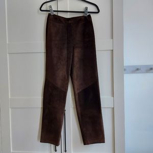 Vintage Danier Suede/Leather Pants